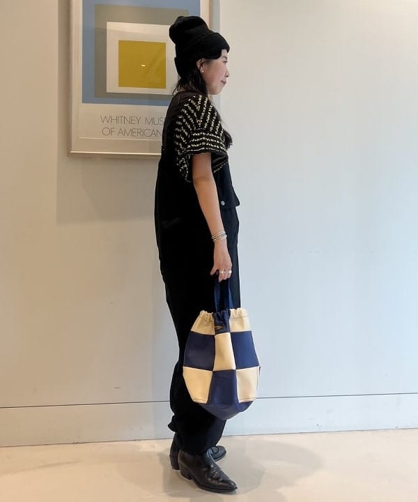 ミナミマリコさんの「BEAMS WOMEN｜○BOW WOW / 別注 ジャカード ビッグ プルオーバー」を使ったコーディネート