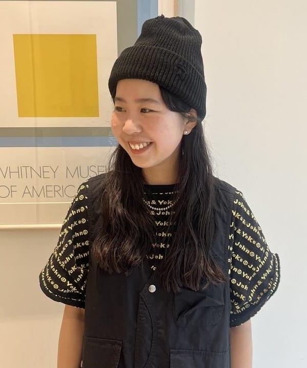ミナミマリコさんの「BEAMS WOMEN｜○BOW WOW / 別注 ジャカード ビッグ プルオーバー」を使ったコーディネート