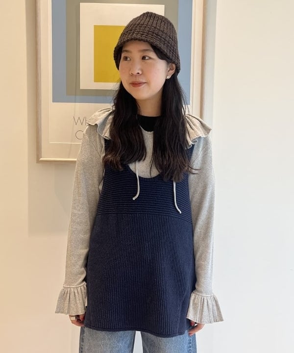 ミナミマリコさんの「BEAMS WOMEN｜スイム アレンジ ベスト」を使ったコーディネート
