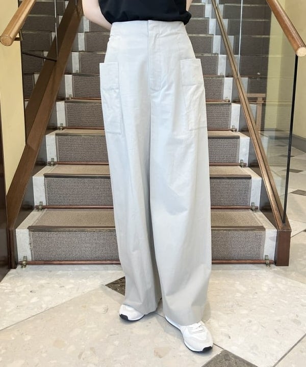 蒲原 捺美さんの「BEAMS WOMEN｜ハイツイスト プレーン Tシャツ」を使ったコーディネート