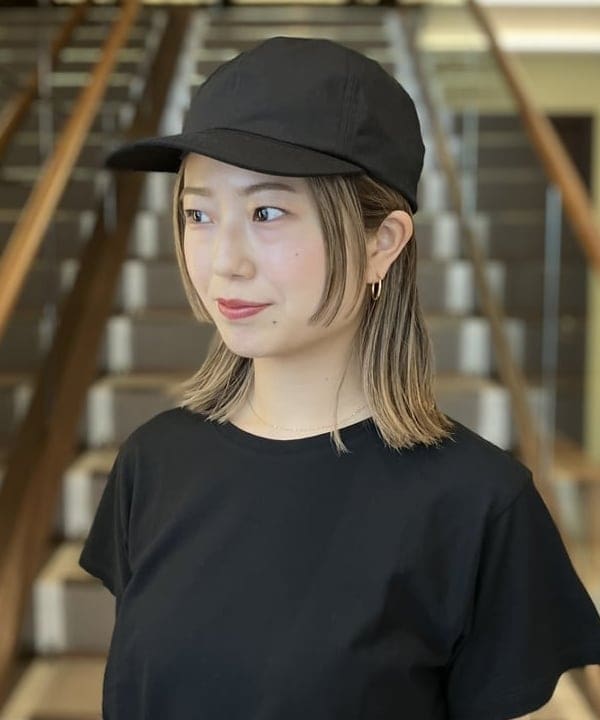 蒲原 捺美さんの「BEAMS WOMEN｜ハイツイスト プレーン Tシャツ」を使ったコーディネート