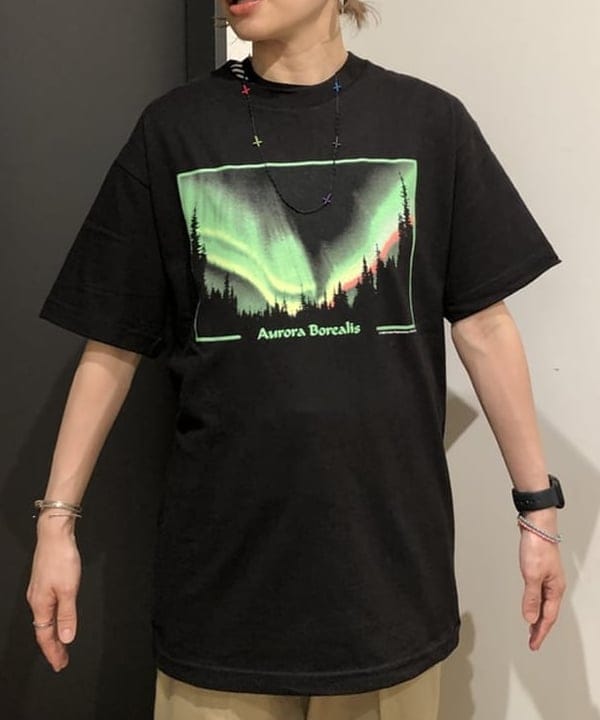 おはぎ(萩原)さんの「BEAMS WOMEN｜BEAMS BOY / ポリエステルリネン ワークシャツ」を使ったコーディネート