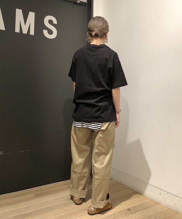 おはぎ(萩原)さんの「BEAMS WOMEN｜BEAMS BOY / ポリエステルリネン ワークシャツ」を使ったコーディネート