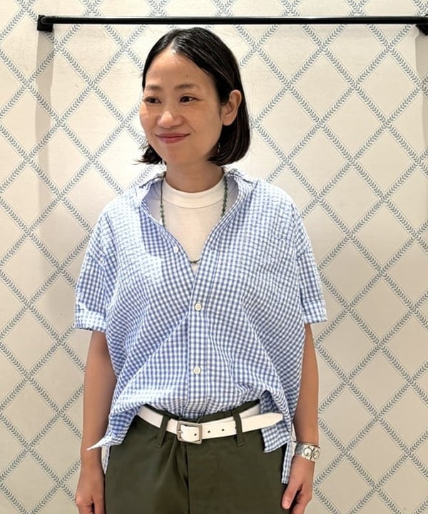 つぼさんの「BEAMS WOMEN｜ボーイ ベーシック Tシャツ」を使ったコーディネート