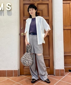 BEAMS BOY（ビームス ボーイ）maturely / FibrilSatin Blouse