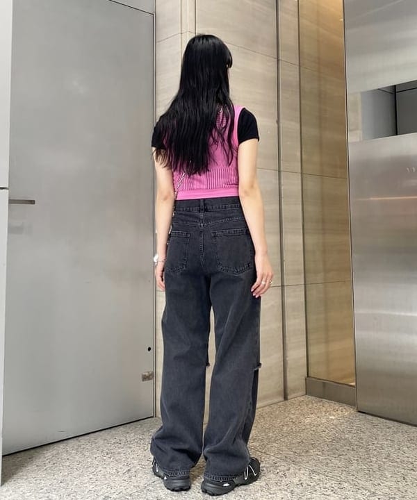 マツド ユメカさんの「BEAMS WOMEN｜マリンチェーン マンテル ハート ブレスレット」を使ったコーディネート
