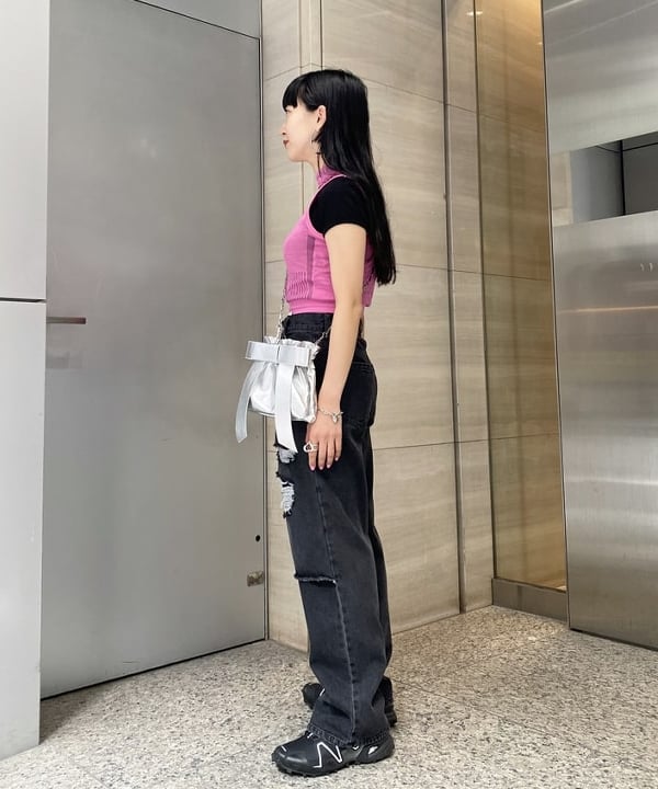 マツド ユメカさんの「BEAMS WOMEN｜マリンチェーン マンテル ハート ブレスレット」を使ったコーディネート