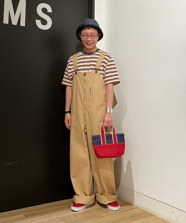 土田 達也さんの「BEAMS WOMEN｜L.L.Bean × BEAMS PLUS ＆ BEAMS BOY / Deep Bottom Deluxe Boat and Tote Mini」を使ったコーディネート