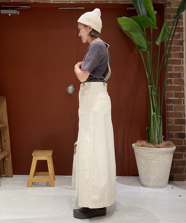 優意さんの「BEAMS WOMEN｜BEAMS PLUS / コットン リネン ワッチキャップ」を使ったコーディネート