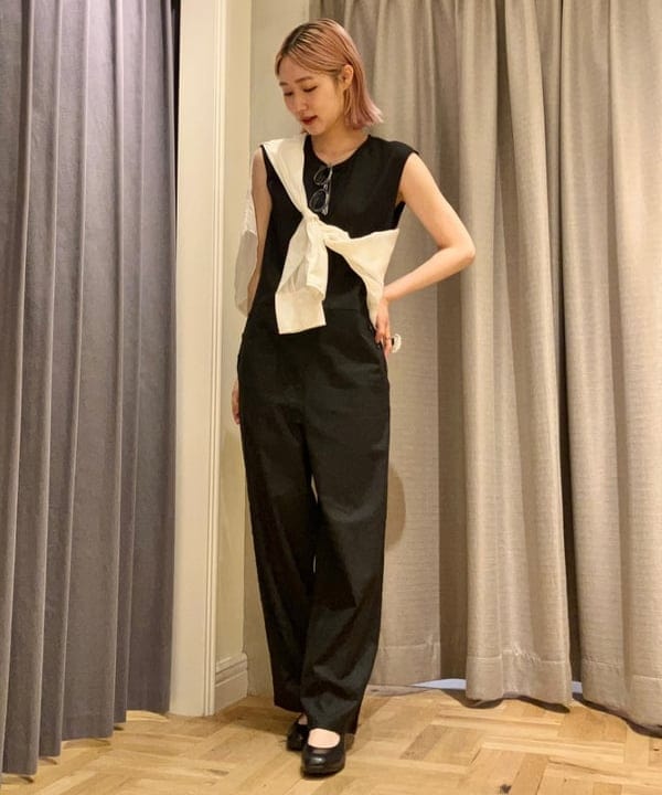 YUIさんの「BEAMS WOMEN｜Demi-Luxe BEAMS /  KHADI オーバーシャツ」を使ったコーディネート