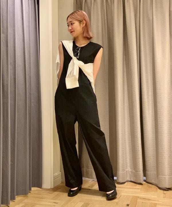 YUIさんの「BEAMS WOMEN｜Demi-Luxe BEAMS /  KHADI オーバーシャツ」を使ったコーディネート