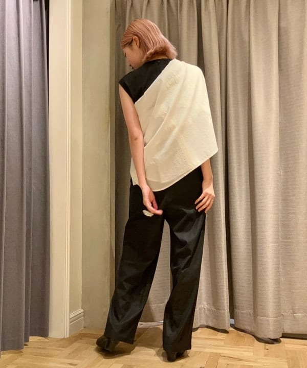 YUIさんの「BEAMS WOMEN｜Demi-Luxe BEAMS /  KHADI オーバーシャツ」を使ったコーディネート