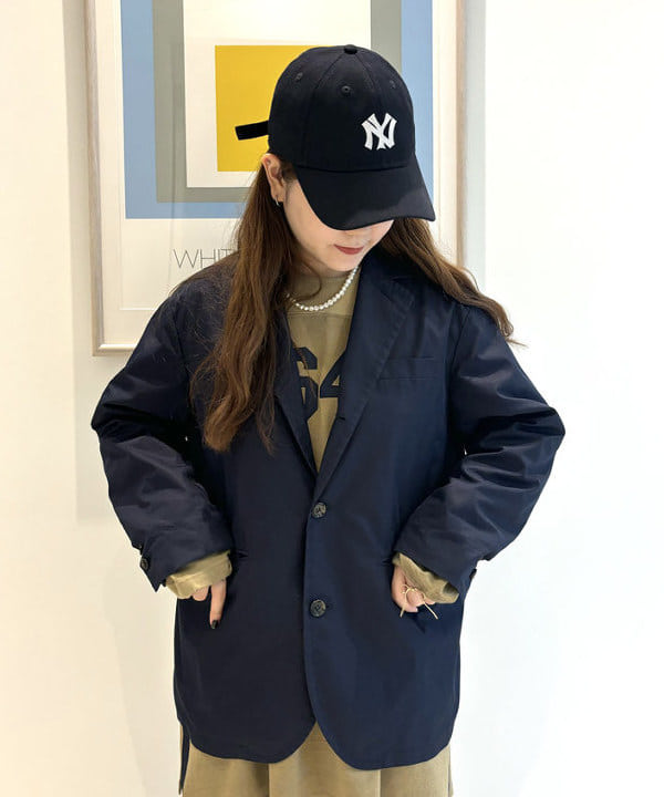 カスタニ モモノさんの「BEAMS WOMEN｜NEW ERA / 別注 930 イージースナップ MLBパッチ キャップ」を使ったコーディネート