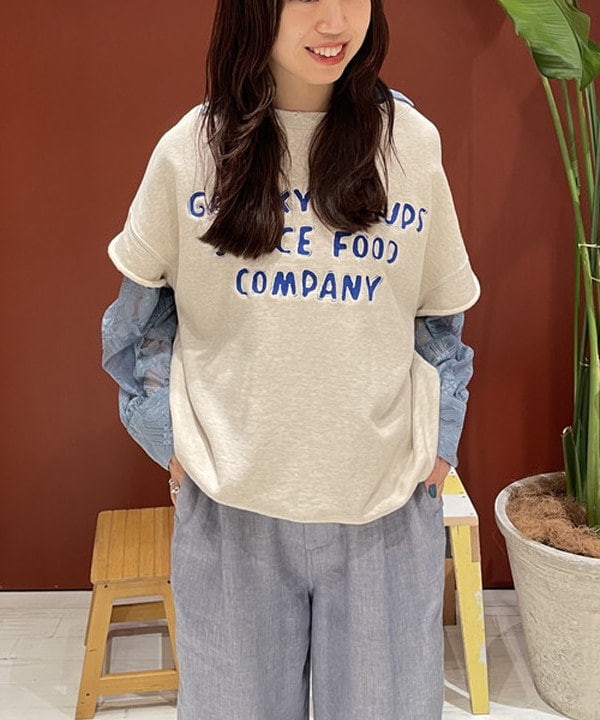 サカサイスズカさんの「BEAMS WOMEN｜maturely /  Linen Blend Work Easy Pants」を使ったコーディネート