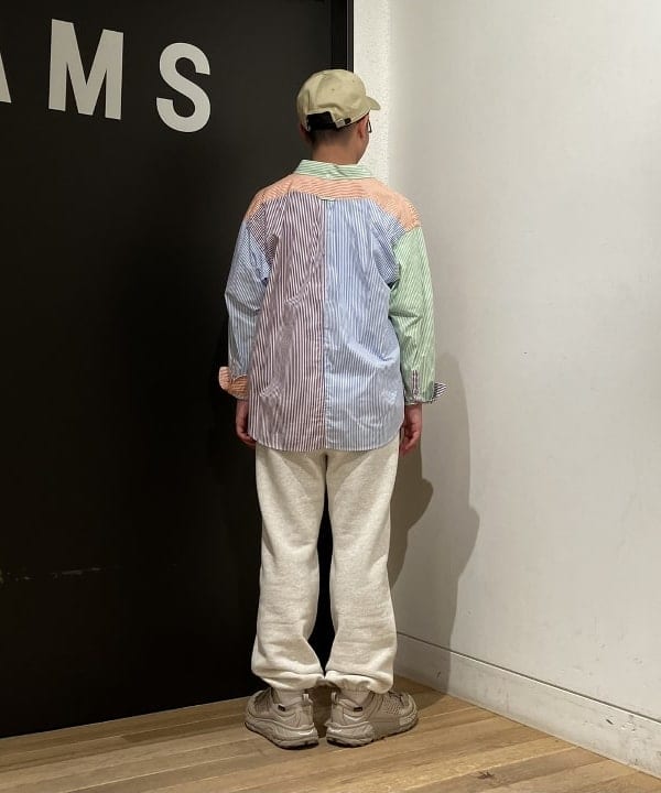 土田 達也さんの「BEAMS WOMEN｜【別注】Healthknit / ワッフル ボーダー Tシャツ」を使ったコーディネート