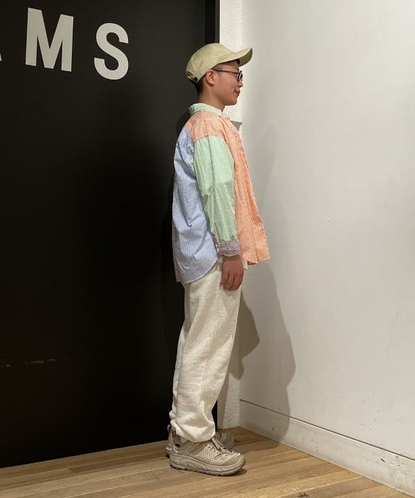 土田 達也さんの「BEAMS WOMEN｜【別注】Healthknit / ワッフル ボーダー Tシャツ」を使ったコーディネート