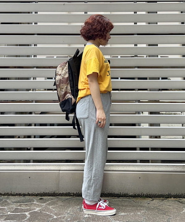 まつむさんの「BEAMS WOMEN｜ボーイ ベーシック Tシャツ」を使ったコーディネート