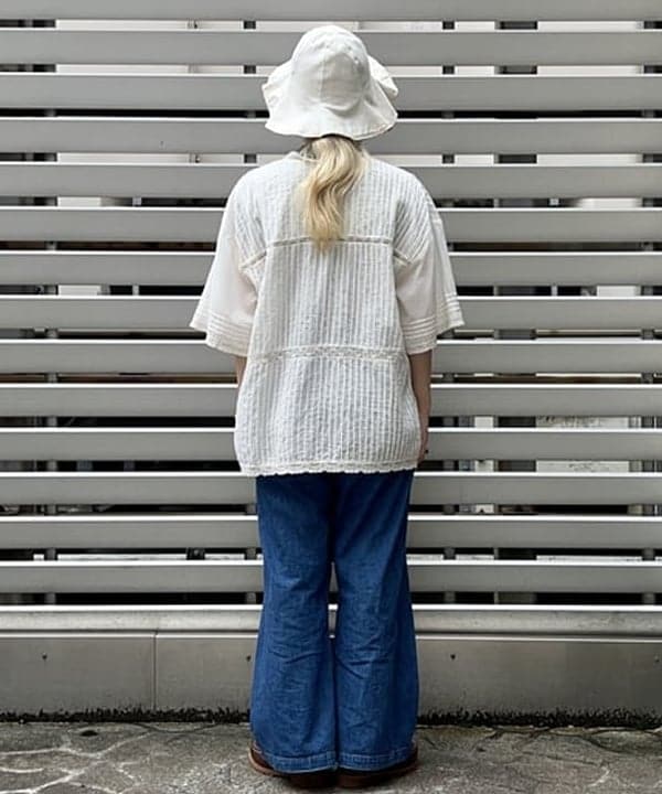 ナツハさんの「BEAMS WOMEN｜ボーイ ベーシック Tシャツ」を使ったコーディネート