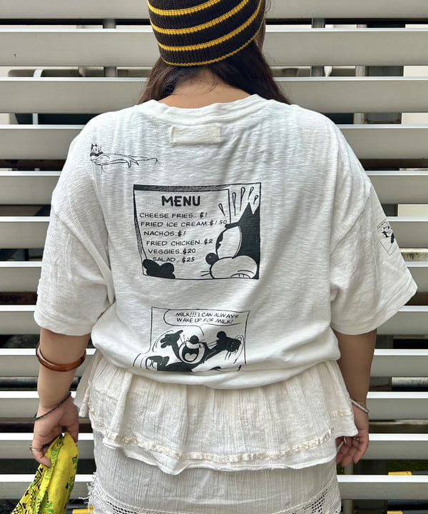おとむさんの「BEAMS WOMEN｜BEAMS BOY / イレギュラー バンダナ バッグ」を使ったコーディネート