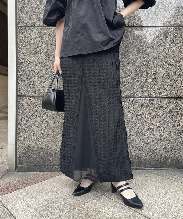田中 里実さんの「BEAMS WOMEN｜ベルテッド バッグ」を使ったコーディネート