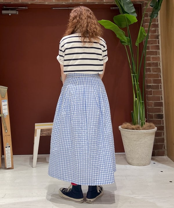 エノモト アミさんの「BEAMS WOMEN｜L.L.Bean × BEAMS PLUS ＆ BEAMS BOY / Deep Bottom Deluxe Boat and Tote Mini」を使ったコーディネート
