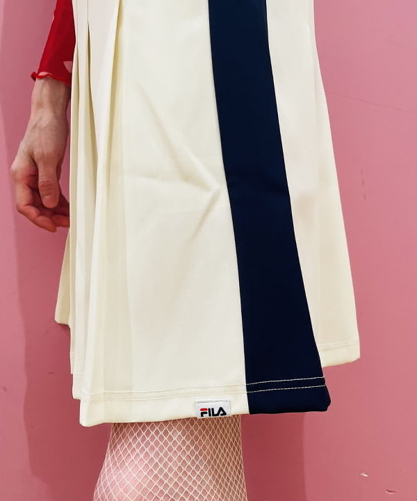 ひるてぃさんの「BEAMS WOMEN｜FILA × Ray BEAMS / 別注 40-LOVE ワンピース」を使ったコーディネート