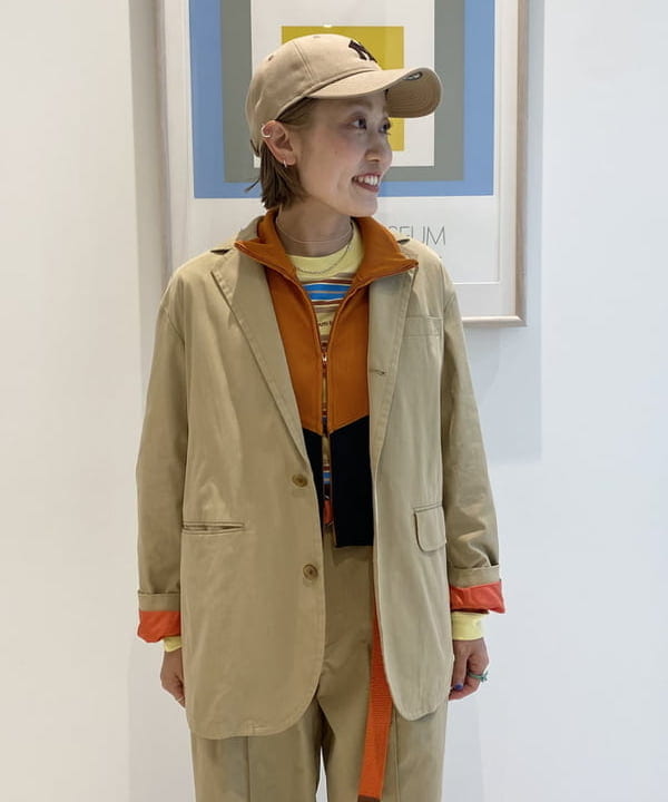 優意さんの「BEAMS WOMEN｜BEAMS BOY /?アーガイル ロング ソックス」を使ったコーディネート