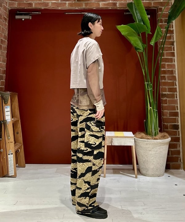 marieさんの「BEAMS WOMEN｜HAVERSACK × BEAMS BOY / 別注 ステッチ Tシャツ」を使ったコーディネート