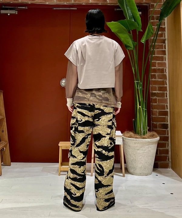 marieさんの「BEAMS WOMEN｜HAVERSACK × BEAMS BOY / 別注 ステッチ Tシャツ」を使ったコーディネート