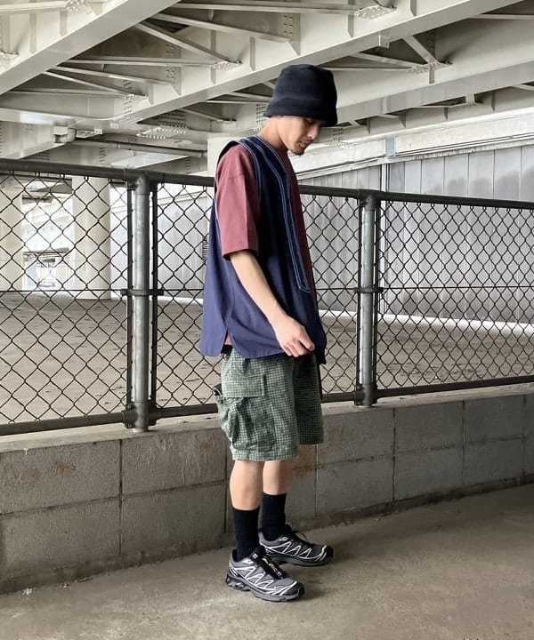 ホサカさんの「BEAMS WOMEN｜BEAMS / フラットシーマ クルーネック Tシャツ」を使ったコーディネート