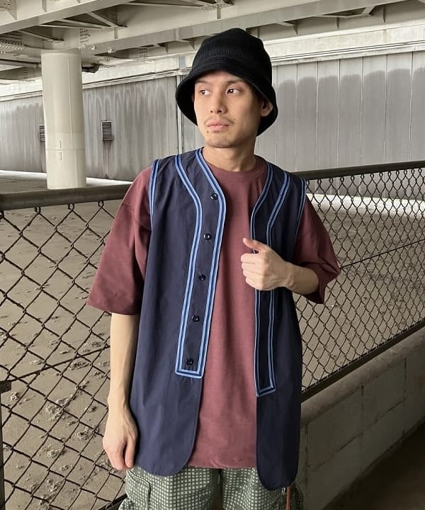 ホサカさんの「BEAMS WOMEN｜BEAMS / フラットシーマ クルーネック Tシャツ」を使ったコーディネート