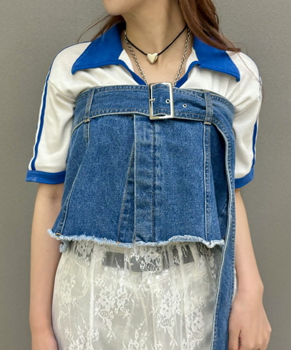 ヒカリさんの「BEAMS WOMEN｜Ray BEAMS / 箔プリント デニムパンツ」を使ったコーディネート