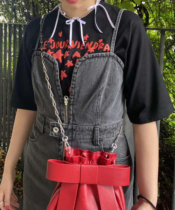 ayaさんの「BEAMS WOMEN｜リボン バッグ」を使ったコーディネート