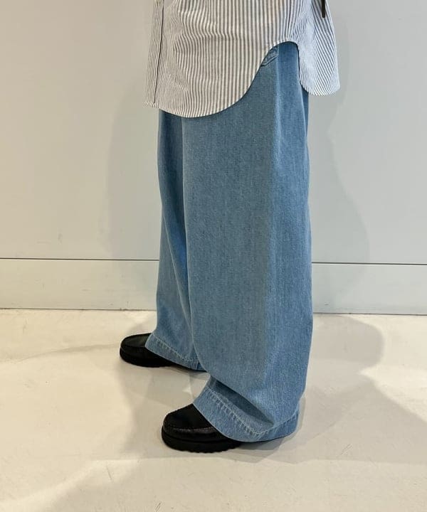 にしだてさんの「BEAMS WOMEN｜maturely / ビーズ エンブロイダリー バック オープン カーディガン」を使ったコーディネート