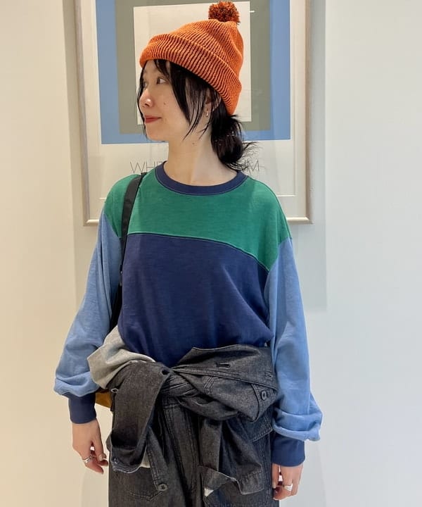 にしだてさんの「BEAMS WOMEN｜JANSPORT &times; BEAMS / 別注 Pack & Go」を使ったコーディネート