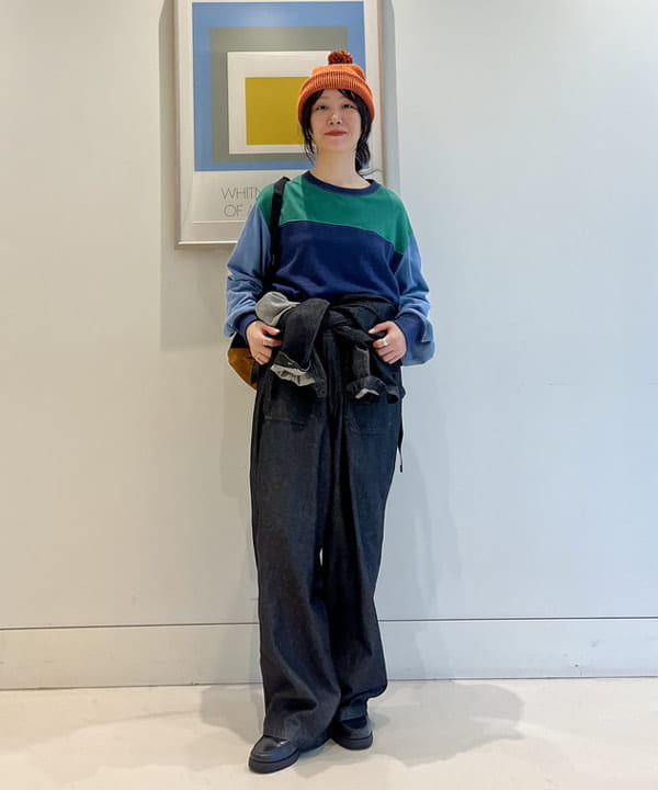 にしだてさんの「BEAMS WOMEN｜JANSPORT &times; BEAMS / 別注 Pack & Go」を使ったコーディネート