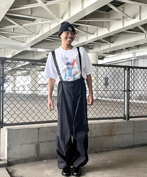 NADEL ナデールさんの「BEAMS WOMEN｜BEAMS BOY / US ARMY オーバー パンツ」を使ったコーディネート