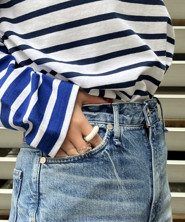 中川　ゆららさんの「BEAMS WOMEN｜upper hights / 別注 TAYLOR デニム」を使ったコーディネート