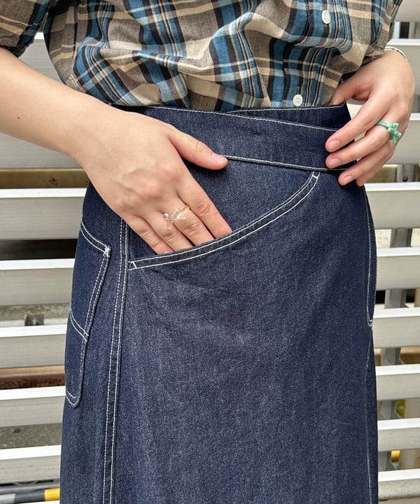 まつむさんの「BEAMS WOMEN｜ラップ プリーツ スカート」を使ったコーディネート