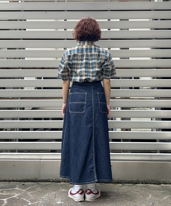 まつむさんの「BEAMS WOMEN｜ラップ プリーツ スカート」を使ったコーディネート