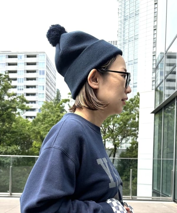 つぼさんの「BEAMS WOMEN｜GOOD ROCK SPEED / 別注 カレッジ クルー スウェット」を使ったコーディネート
