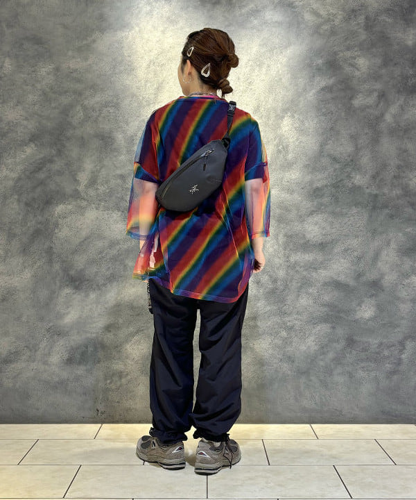 吉野 多恵さんの「BEAMS WOMEN｜SUGAR CANE Add Human Labor / PATCH WORK WORK  T-SHIRT」を使ったコーディネート