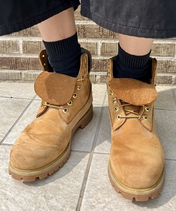 こたろうさんの「BEAMS WOMEN｜TIMBERLAND / 6inch Boots」を使ったコーディネート