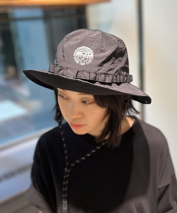 MAGIC NUMBER × BEAMS GOLF サファリハット 黒 新品 MAGIC NUMBER!!!》夏ゴルフはこれで決まりっ！！｜ビームス ゴルフ