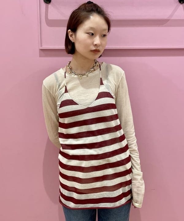 水野 萌香さんの「BEAMS WOMEN｜Lee / FLARE DENIM」を使ったコーディネート