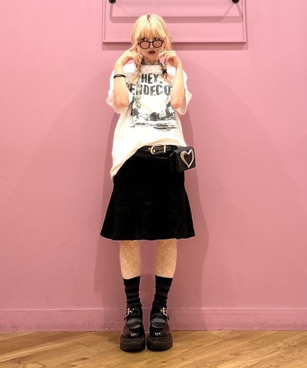 コスゲさんの「BEAMS WOMEN｜BEAMS BOY / リボン メタル クリップ 4P」を使ったコーディネート