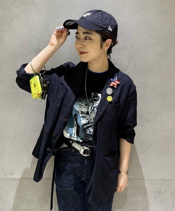 吉野 多恵さんの「BEAMS WOMEN｜【別注】BUZZ RICKSON'S / USアーミーDENIM」を使ったコーディネート