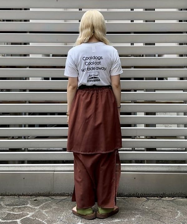 ナツハさんの「BEAMS WOMEN｜ボーイ ベーシック Tシャツ」を使ったコーディネート