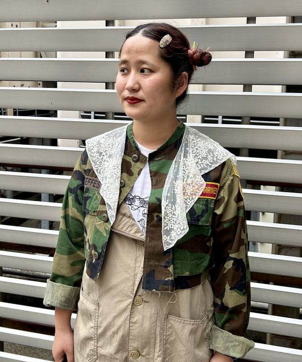Kyooka Sayakaさんの「BEAMS WOMEN｜BRIEFING × BEAMS BOY / 別注 ヘルメット バッグ」を使ったコーディネート