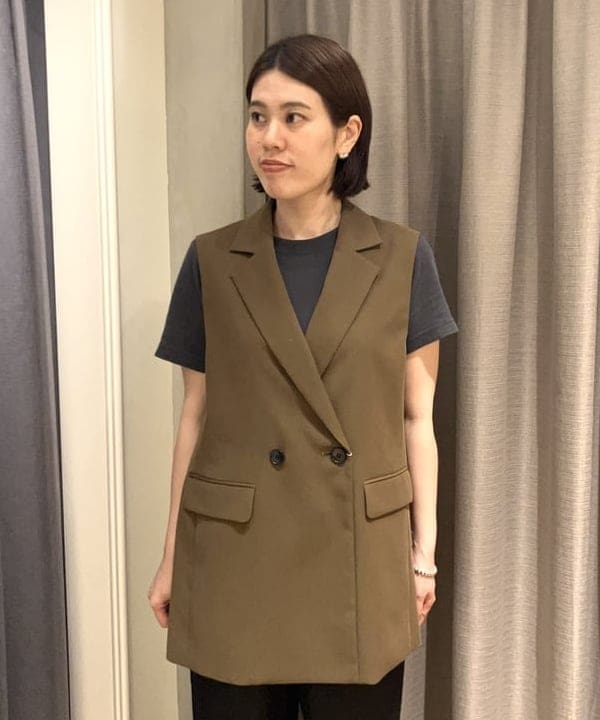 岡 妃呂美さんの「BEAMS WOMEN｜リネン リラクシーパンツ .M」を使ったコーディネート